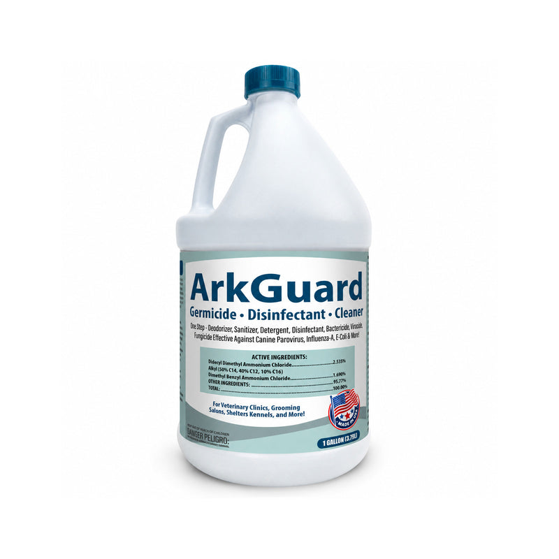 ArkGuard Kennel Disinfectant, Cleaner & Deodorizer - Gallon Concentrate