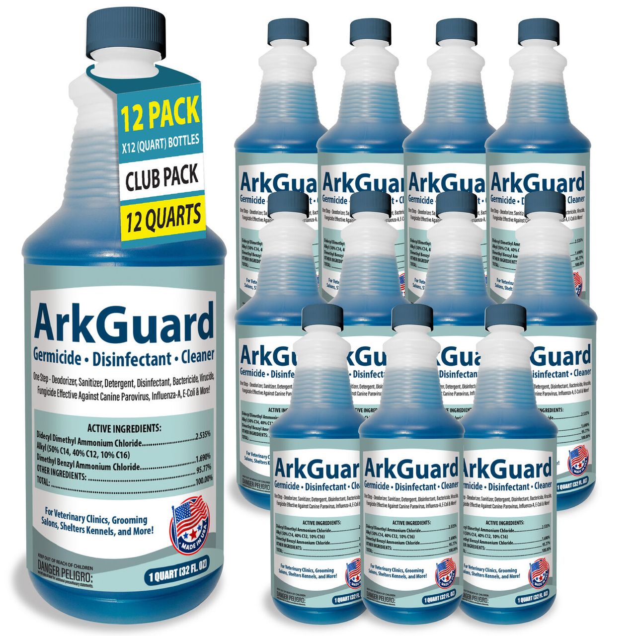 ArkGuard Club Packs — 4, 12 & 16 Quart Cases