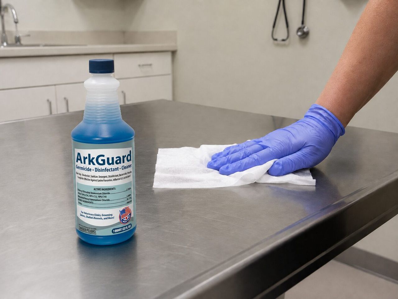Vet Clinic Disinfection: Exam Rooms, Kennels, Lobby & Iso