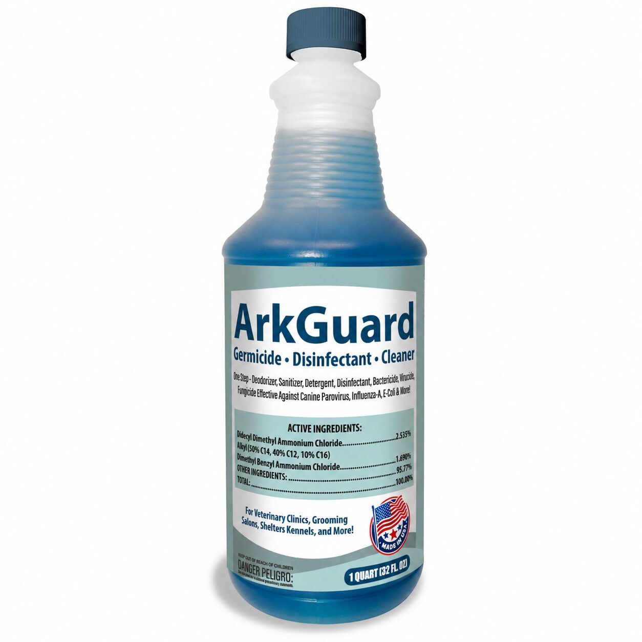 ArkGuard Kennel Disinfectant — 1 Quart Concentrate